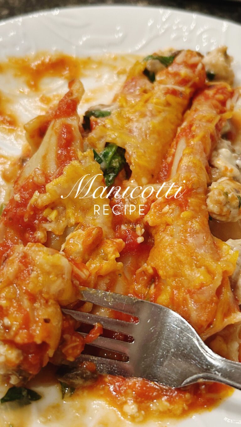 Taste of Italy: Weeknight Manicotti Recipe (Gluten-Free)