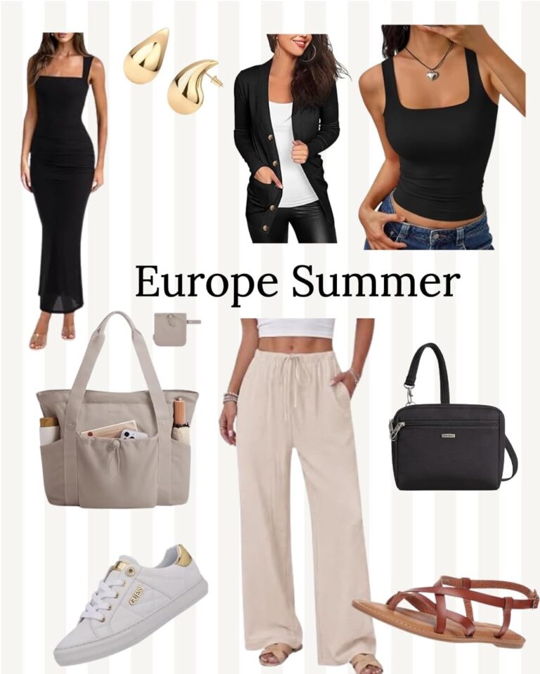 The Best Travel Outfits for Europe (Comfortable but Put-Together)